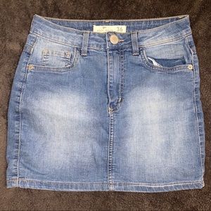 Mini Denim Skirt